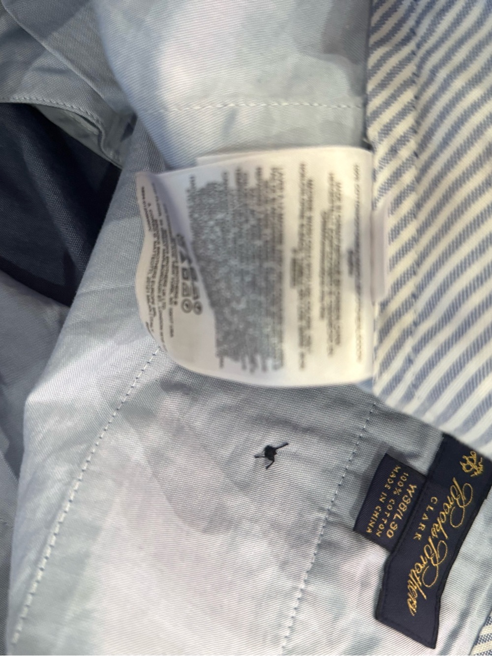 Brooks Brothers Clark 38x30 Blue Nautical Sailboat Lighthouse Pants - Picture 8 of 8